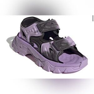 Stella McCartney x Adidas - Hika Sandal Graphic - purple and black